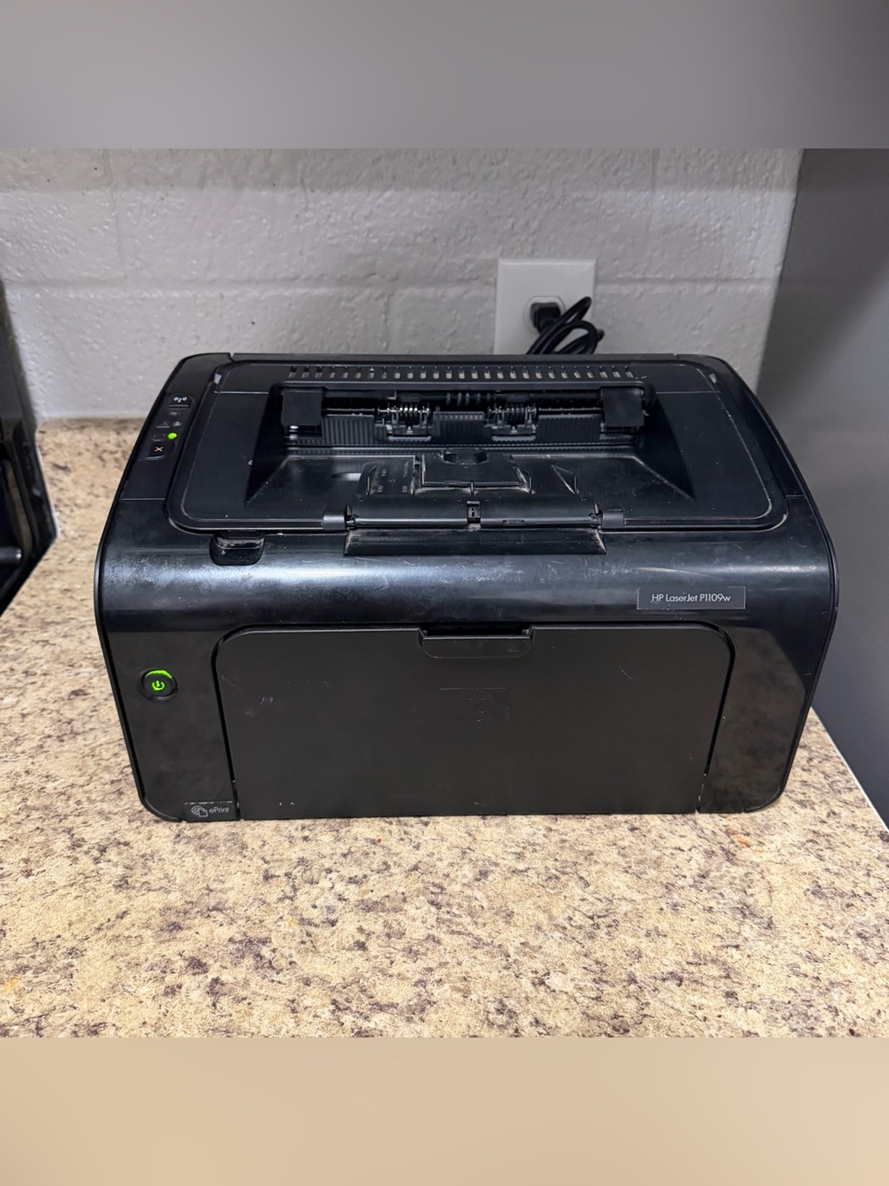 HP Laserjet Pro P1109W Monochrome Professional Laser Printer w/ Power Cord